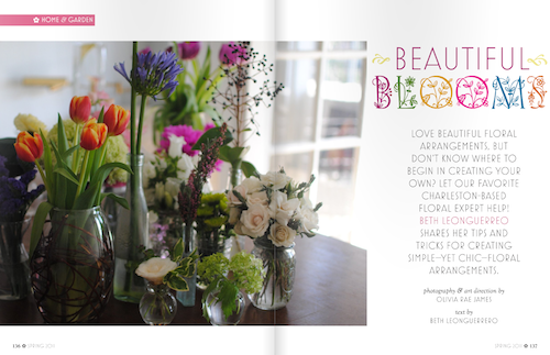 Beautiful Blooms-Southern Flourish Spring 2011