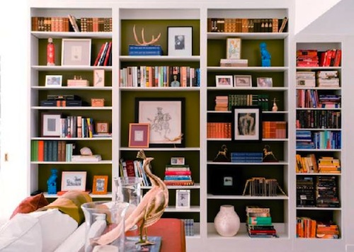 Built ins-All diff. shelf heights-Decorpad