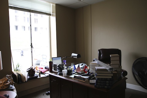 Office before shot