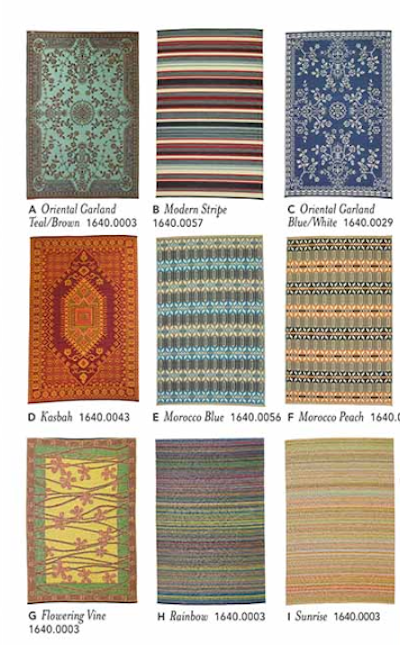 outdoor rugs multi