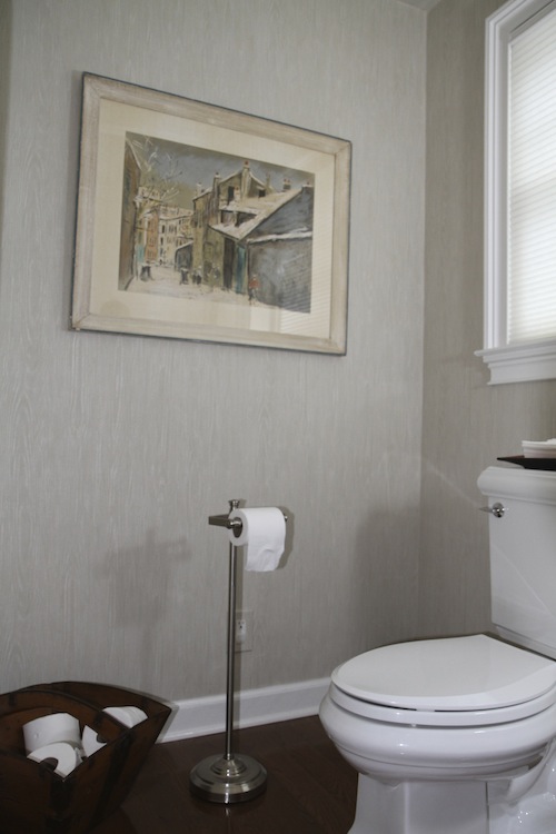 Guest bath painting