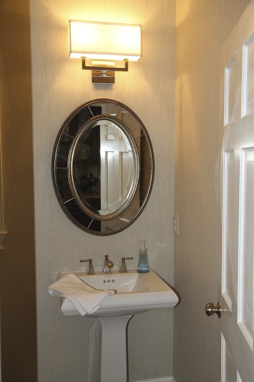 Guest bath sink